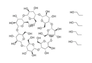 HSH Chemical hydroxypropyl beta cyclodextrin CAS 128446-35-5 Chemical structure