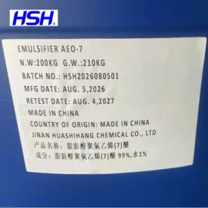 Fatty alcohol ethoxylate 7 mol (AEO-7) price